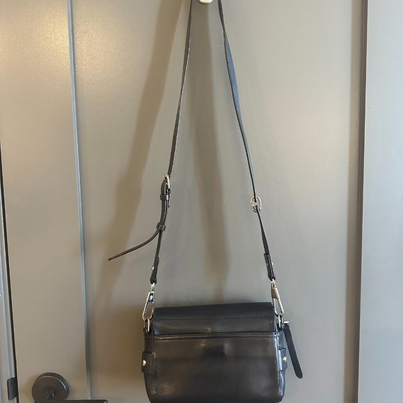 3.1 Phillip Lim Bianca Small Flap Crossbody Bag, Black - Picture 5 of 10